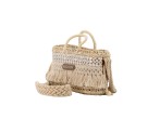 Bolso de palma con bandolera NICOLE          